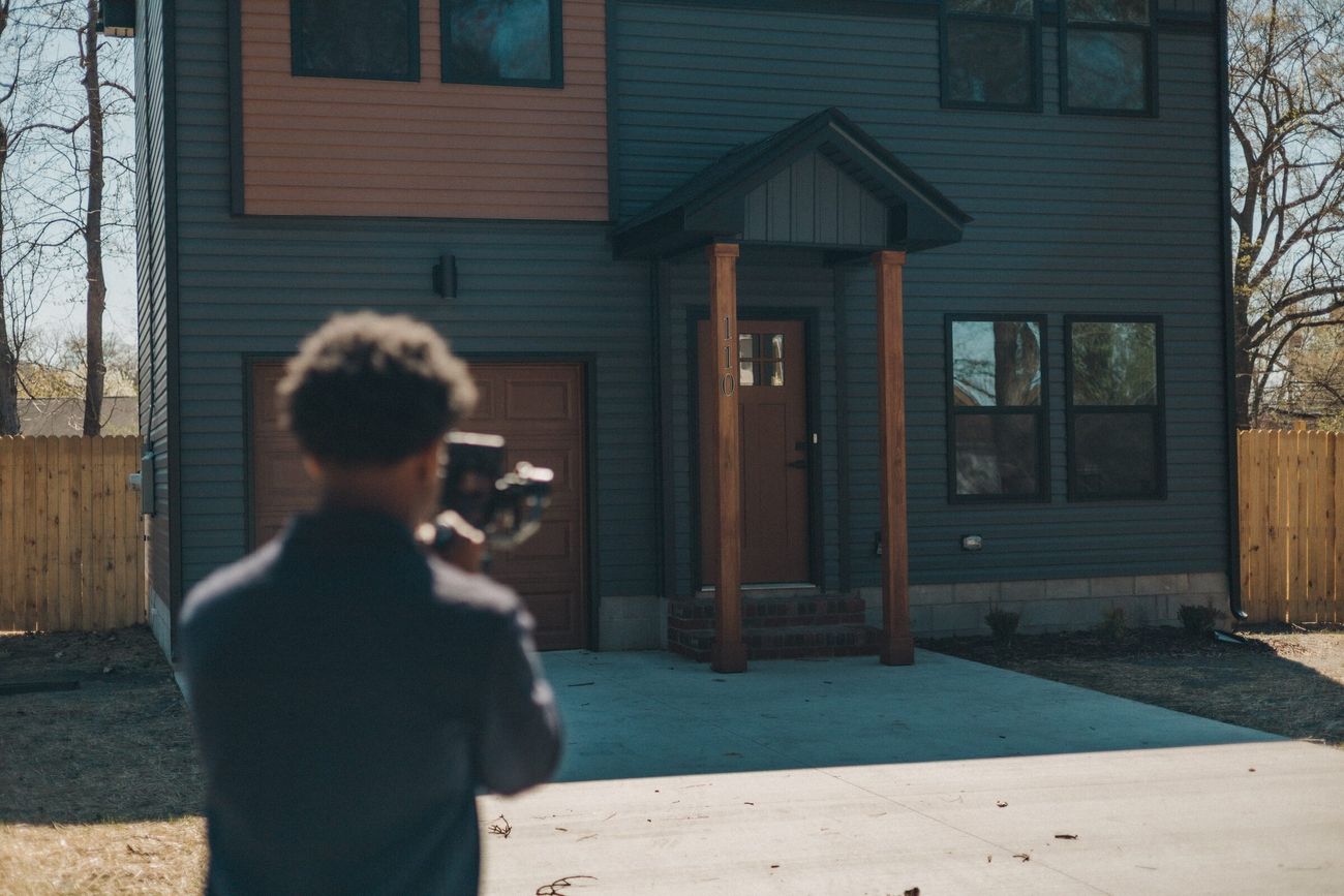 Filming a property